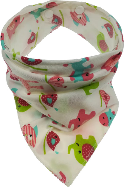 Baby-Lätzchen, wasserdicht, dreieckig, aus Baumwolle, mit Cartoon-Motiv, Baby-Bandana-Lätzchen, Sabberlätzchen für Neugeborene, saugfähiges Tuch