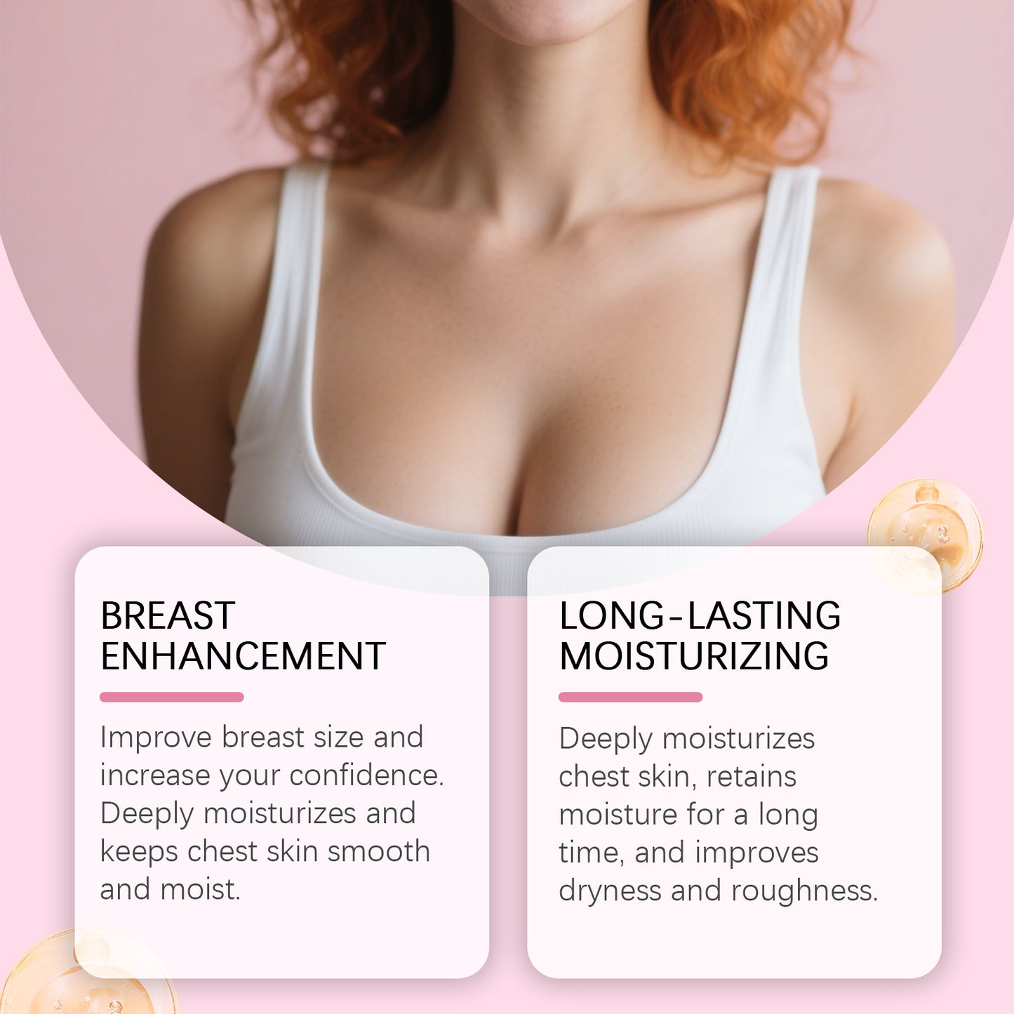 Straffendes, liftendes und brustvergrößerndes Öl