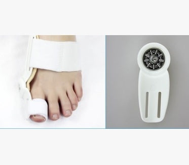 Hallux-valgus-Korrektor mit Fußvalgus-Separator