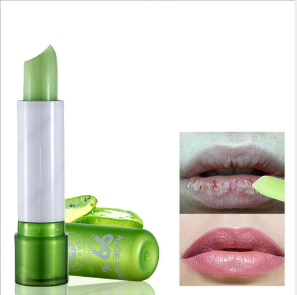 Aloe Feuchtigkeitsspendender Lippenstift mit Farbpigmenten