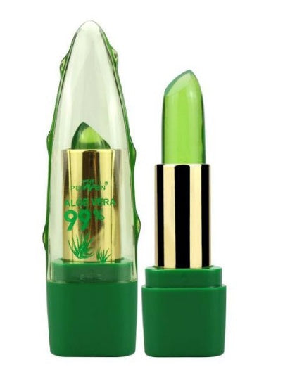 Aloe-Vera-Gel, farbverändernder Lippenstift, Gloss, Feuchtigkeitscreme, Anti-Austrocknung, Entsalzung, feinkörniger Lippenbalsam, Pflege