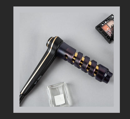 Hair curler right angle 7-character hair curler