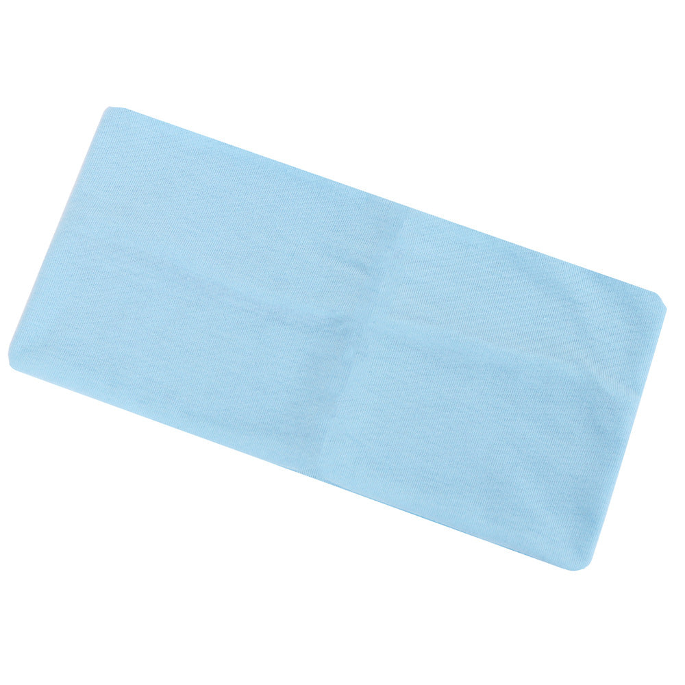 Candy Color Extra Wide Women Headband Headdress Yoga Sports Elastic Band