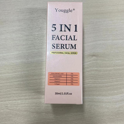 OEM/ODM Private Label 5-in-1 Gesichtsserum – Komplettlösung für eine strahlende Haut 