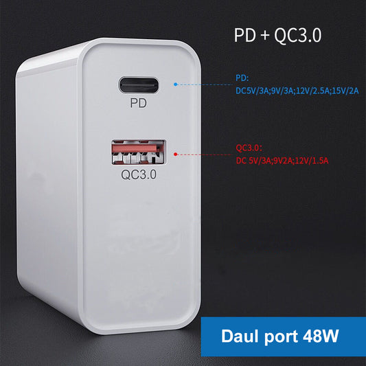 Schnellladegerät Handy-Ladegerät Ladekopf