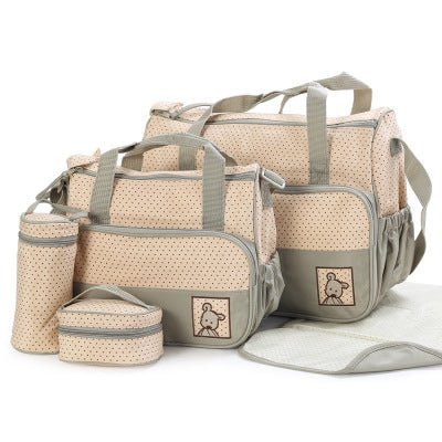 Wickeltaschen-Sets für Mütter: Babyflaschenhalter, Kinderwagentasche, Wickeltaschen-Sets