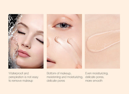 Leichte, atmungsaktive Foundation mit Tropfverschluss – für einen natürlich aufhellenden und feuchtigkeitsspendenden Teint