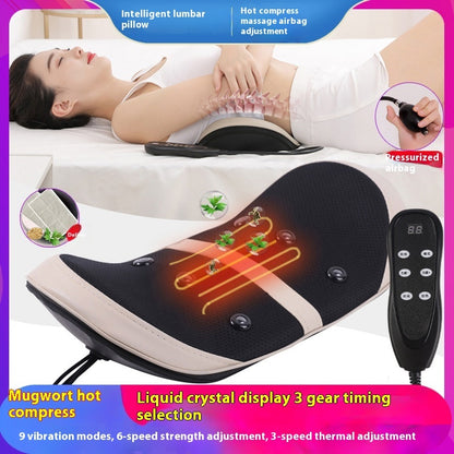 Waist Massage Instrument Heating Back Waist Support Cushion