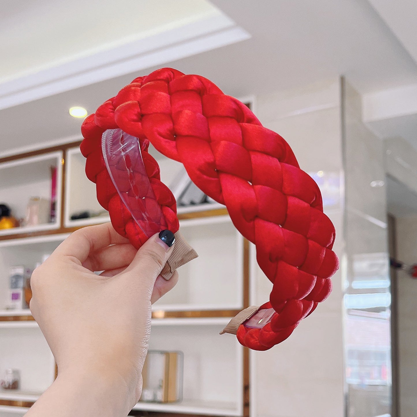 Women's Solid Color Fabric Craft Headband