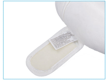 Kissen in Form eines Babykopfes, Bananenkissen