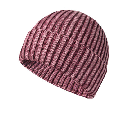 Vintage-Strickmütze im Used-Look, lässig und warm