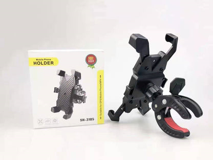 Teleskop-Rückspiegel für Fahrräder, Fahrrad-Anti-Shake-Halterung für Mobiltelefon-Navigation, wasserdicht