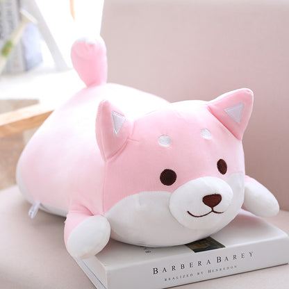 36 cm 55 cm Niedliches, dickes Shiba Inu Plüschtier, weiches Kuscheltier, Kawaii-Tier-Cartoon-Kissen, schönes Geschenk für Kinder, Babys und Kleinkinder