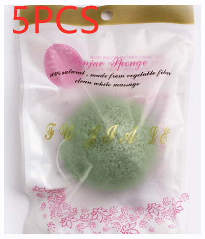 Natural Konjac Face Wash Puff Konjac Face Wash Cotton Bamboo Charcoal Face Wash Puff