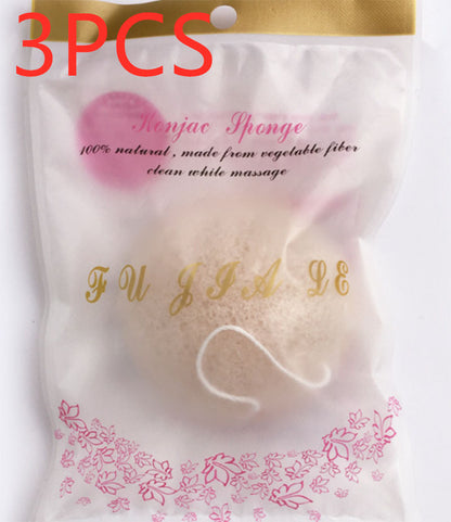 Natural Konjac Face Wash Puff Konjac Face Wash Cotton Bamboo Charcoal Face Wash Puff