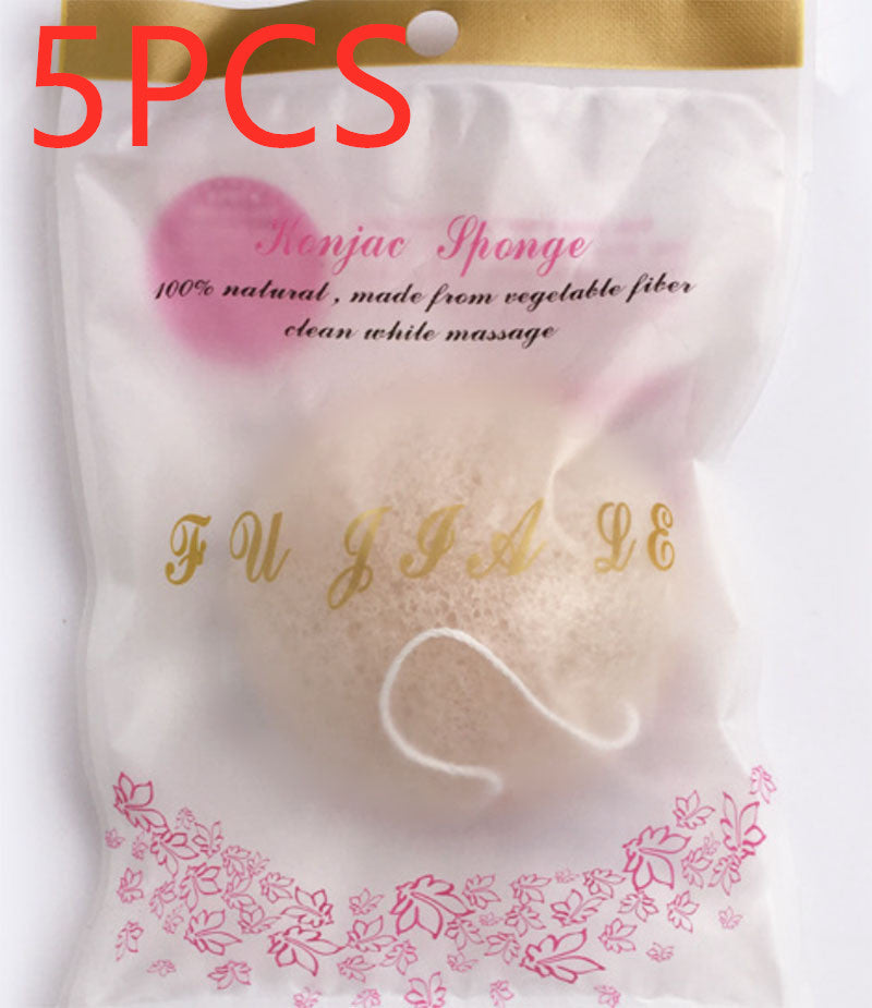Natural Konjac Face Wash Puff Konjac Face Wash Cotton Bamboo Charcoal Face Wash Puff