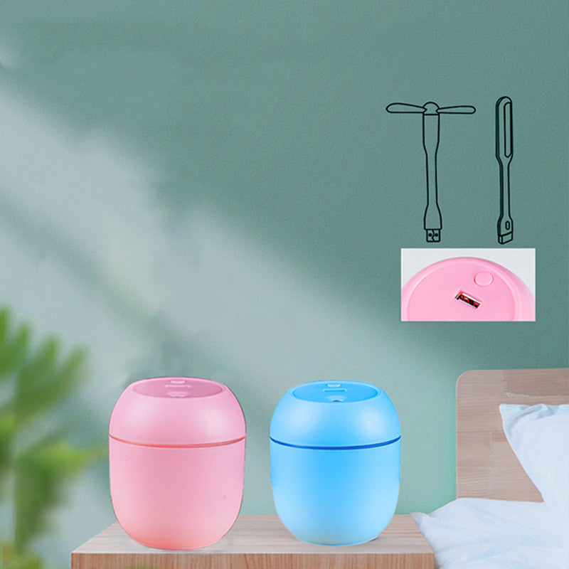 Kleiner, leiser Luftbefeuchter für Auto und Haushalt mit USB-Anschluss und großem Fassungsvermögen