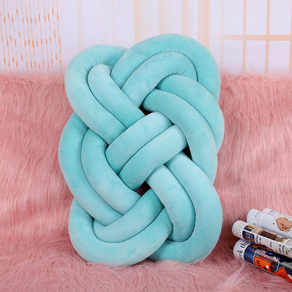 European Style Rectangular Seat Cushion Hand-Woven Sofa Cushion