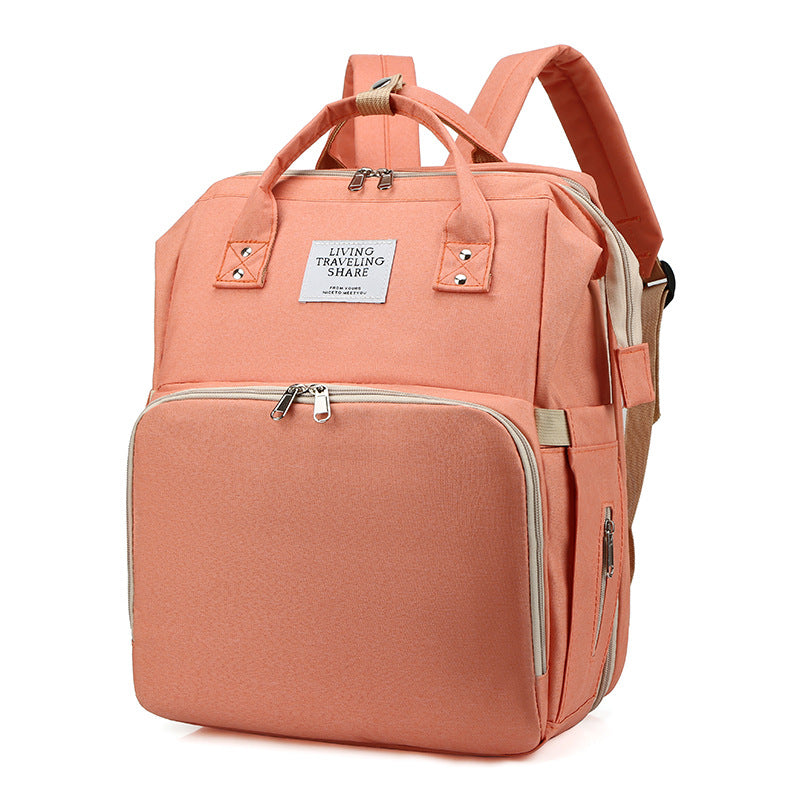 Tragbare, faltbare Babybett- und Wickeltasche, Mehrzwecktasche für Mutter und Baby