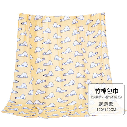 Multifunctional children's bath towel