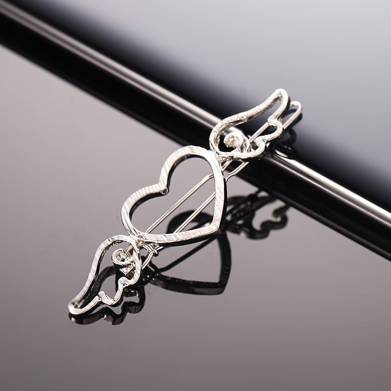 Haarspange mit Hohlbuchstaben