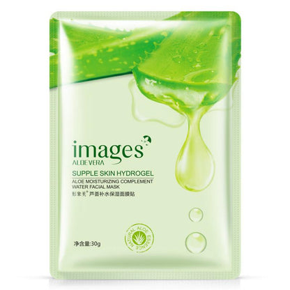 Wunderschöne Aloe-Gesichtsmaske mit feuchtigkeitsspendendem, natürlichem Aloe-Vera-Gel – Kosmetikpflege