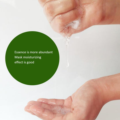 Wunderschöne Aloe-Gesichtsmaske mit feuchtigkeitsspendendem, natürlichem Aloe-Vera-Gel – Kosmetikpflege