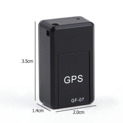 Magnetischer Mini-Auto-Tracker mit GPS, Echtzeit-Ortungsgerät, Aufzeichnungsfunktion, Anti-Verlust-Funktion, wiederaufladbar