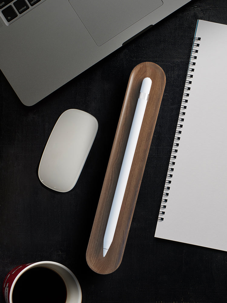 Kompatibel mit Apple, Lzl, geeignet für Stiftaufbewahrungsboxen aus Massivholz, Stiftbox für iPads und Tablets der zweiten Generation, Stifthülle für Huawei Stylus Mpencil Capacitor Pen, universelle Schutzhülle mit Stiftfach.