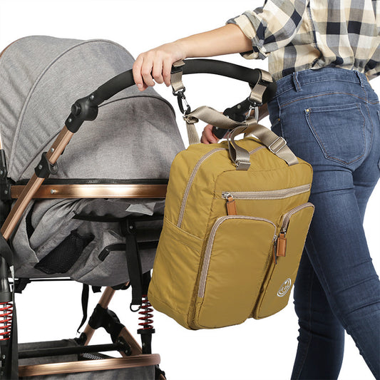 Multifunktionaler Rucksack mit großem Fassungsvermögen für Mütter und Babys – ideal für Reisen und Babypflege