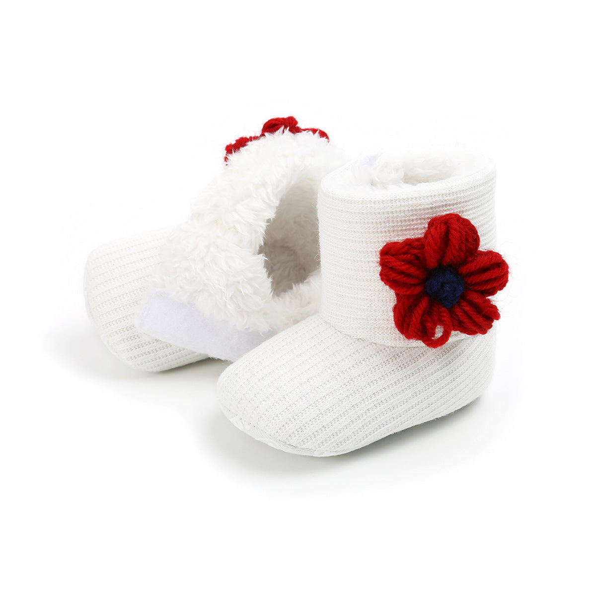 Sonnenblumen-Babyschuhe, warme Stiefel, Baumwollstiefel, Kleinkinderschuhe