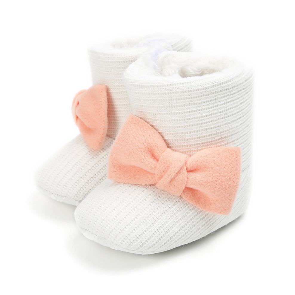 Sonnenblumen-Babyschuhe, warme Stiefel, Baumwollstiefel, Kleinkinderschuhe