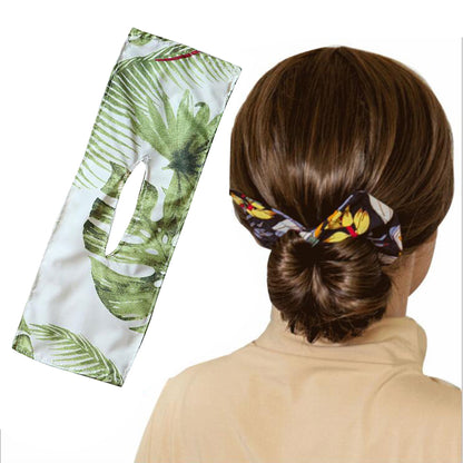 Der neue Deft Bun Draht-Schleifen-Haarbügeleisen-Druck-Magic-Clip-Twist-Haarbügeleisen-Haaraccessoires