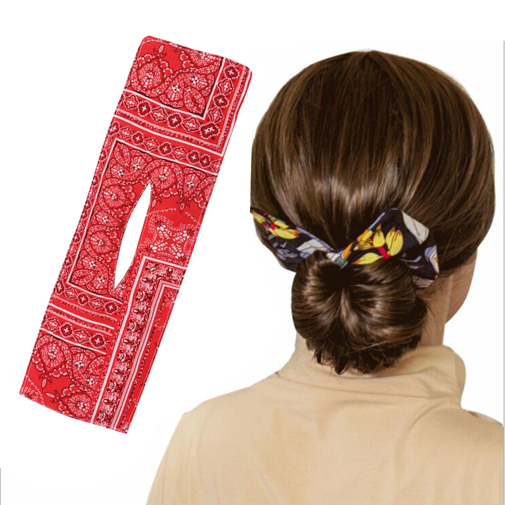 Der neue Deft Bun Draht-Schleifen-Haarbügeleisen-Druck-Magic-Clip-Twist-Haarbügeleisen-Haaraccessoires