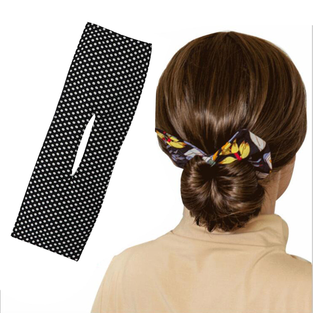 Der neue Deft Bun Draht-Schleifen-Haarbügeleisen-Druck-Magic-Clip-Twist-Haarbügeleisen-Haaraccessoires