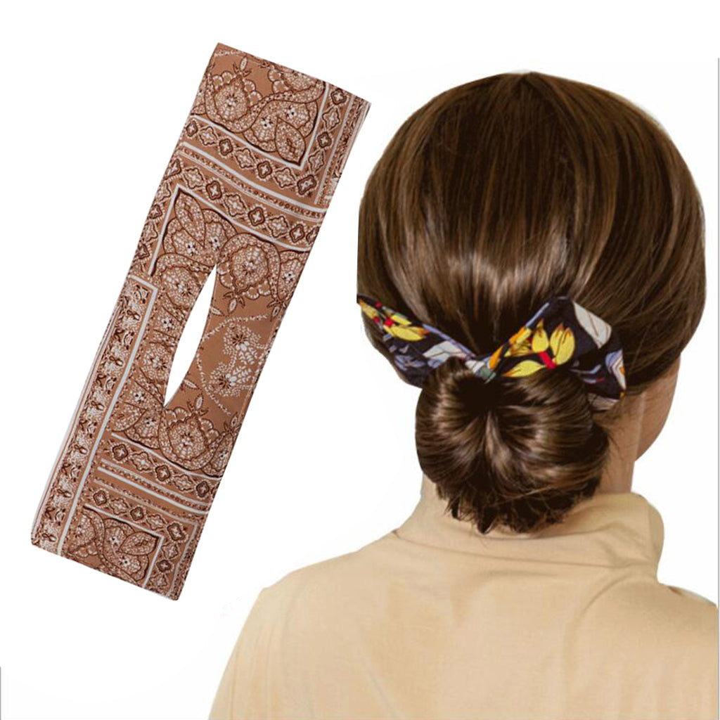 Der neue Deft Bun Draht-Schleifen-Haarbügeleisen-Druck-Magic-Clip-Twist-Haarbügeleisen-Haaraccessoires