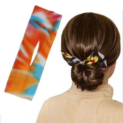Der neue Deft Bun Draht-Schleifen-Haarbügeleisen-Druck-Magic-Clip-Twist-Haarbügeleisen-Haaraccessoires