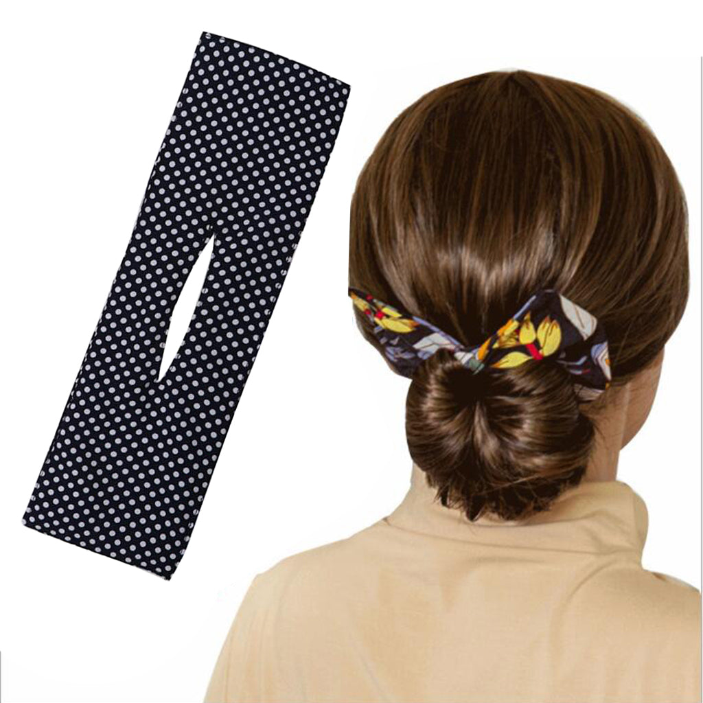 Der neue Deft Bun Draht-Schleifen-Haarbügeleisen-Druck-Magic-Clip-Twist-Haarbügeleisen-Haaraccessoires