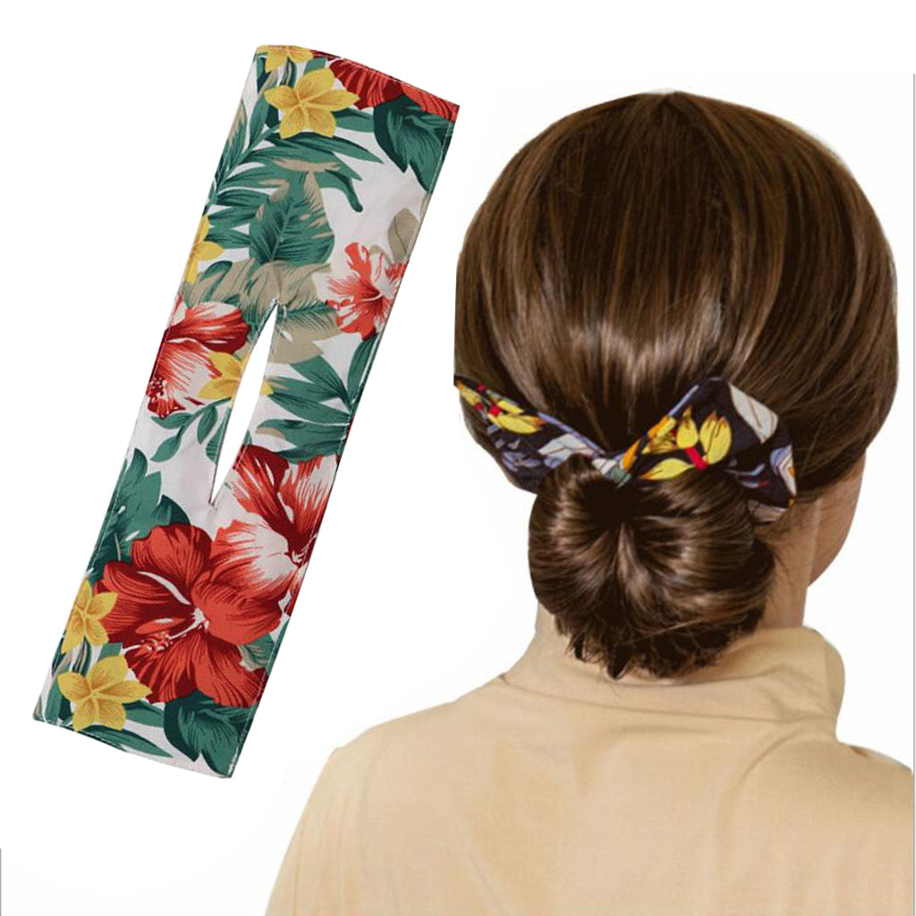 Der neue Deft Bun Draht-Schleifen-Haarbügeleisen-Druck-Magic-Clip-Twist-Haarbügeleisen-Haaraccessoires