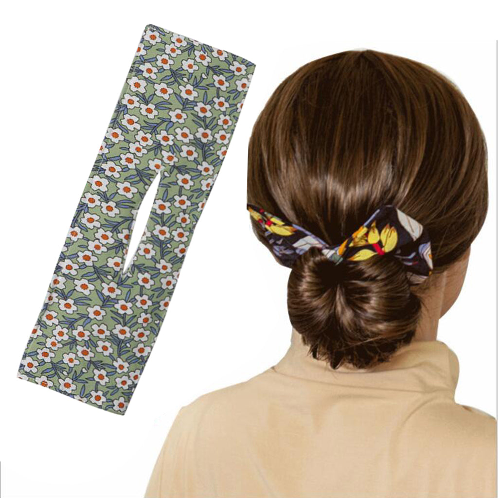 Der neue Deft Bun Draht-Schleifen-Haarbügeleisen-Druck-Magic-Clip-Twist-Haarbügeleisen-Haaraccessoires