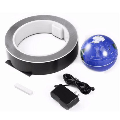 Runde LED-Weltkarte, schwebender Globus, magnetische Levitation, Anti-Schwerkraft-Magie