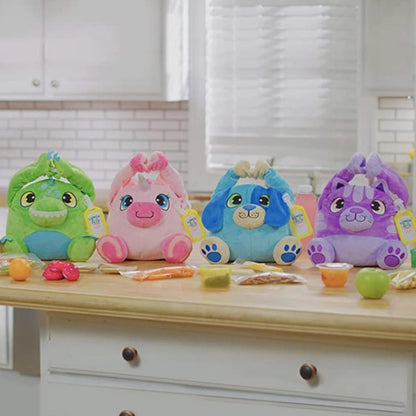 Animal Lunch Bag Portable Animal Lunch Bag Children Plush Lunch Bag With Rice Insulation Bag