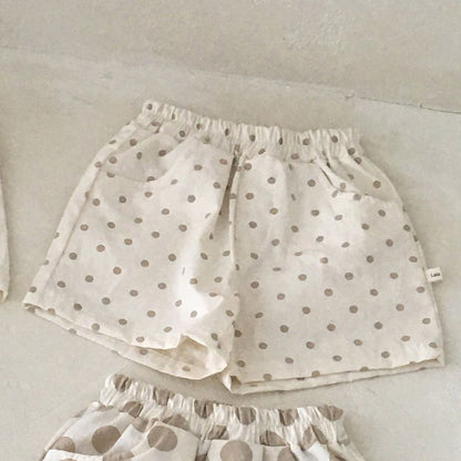 Sommerliche Babykleidung: Lässige Shorts aus Baumwolle und Leinen für Babys – dünn und bequem