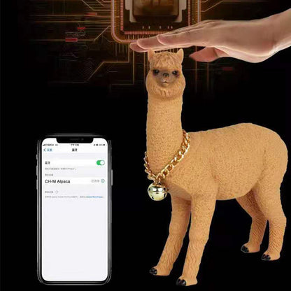 Tragbarer Bluetooth-Lautsprecher mit Cartoon-Alpaka-Funktion, FM-Radio, kabelloser Musik-Subwoofer, Soundbox für PC, Computer, Audio-Center