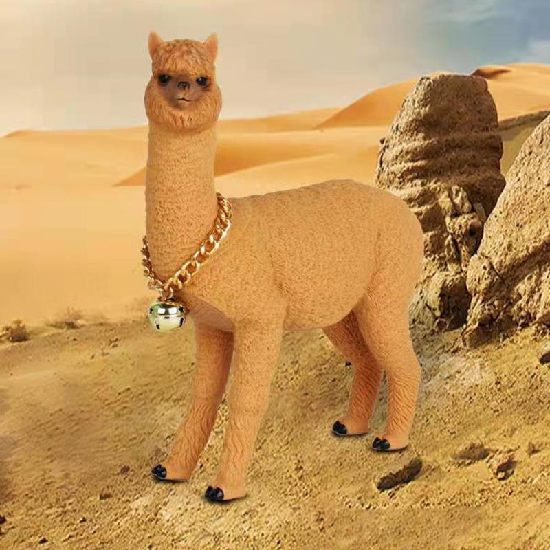 Tragbarer Bluetooth-Lautsprecher mit Cartoon-Alpaka-Funktion, FM-Radio, kabelloser Musik-Subwoofer, Soundbox für PC, Computer, Audio-Center