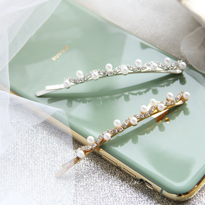 Pearl hair clip