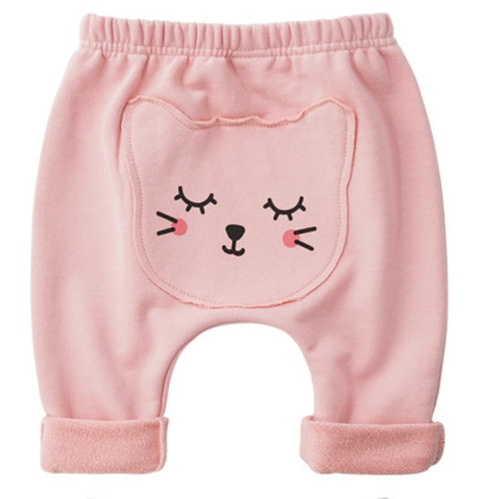Babyhose mit Cartoon-Aufnäher 