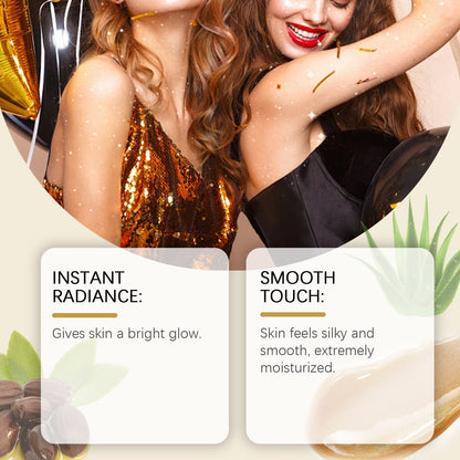 Bronzefarbenes, wasserfestes und feuchtigkeitsspendendes Massage-Körperöl