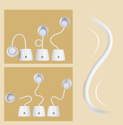 LED-Falttischlampe mit Augenschutz