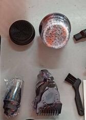 5-in-1 Multifunktions-Elektrorasierer mit 5 Klingen für Herren, wiederaufladbar, für Kopfrasur, Bart- und Nasenhaartrimmer